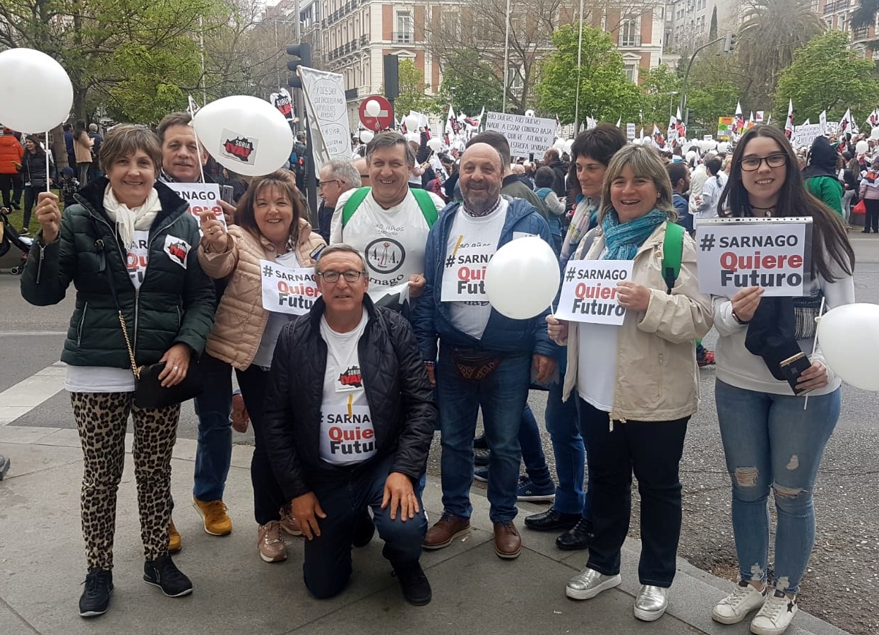 Manifestación en Madrid por la España vaciada