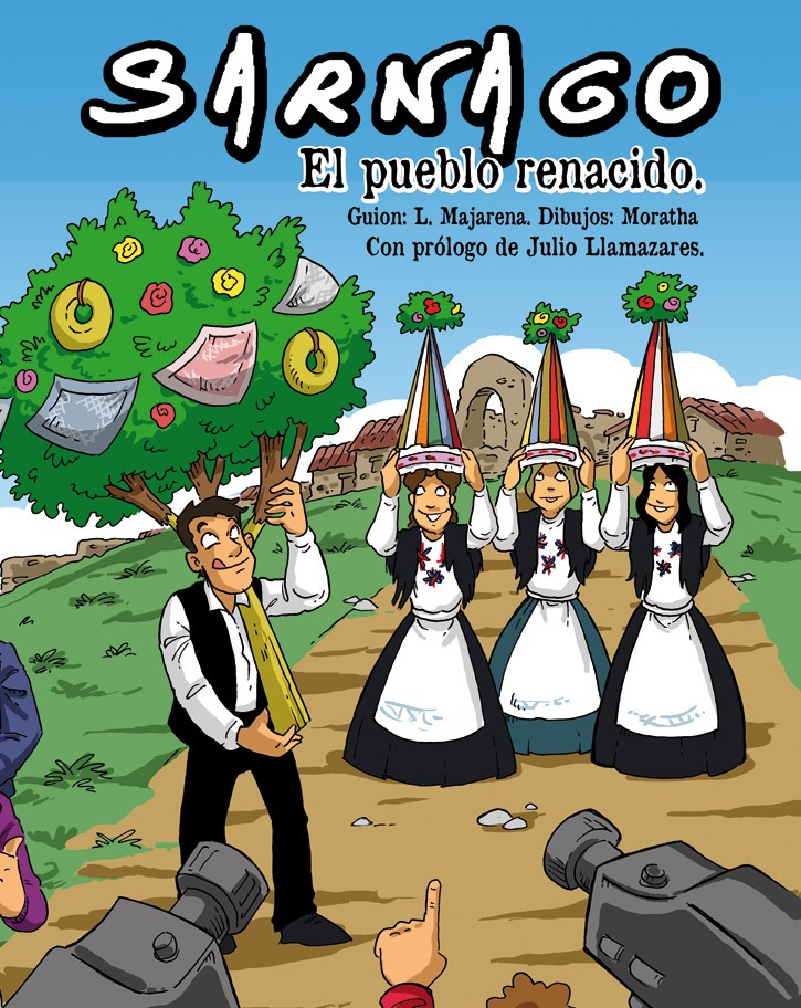 Portada cómic con nombres