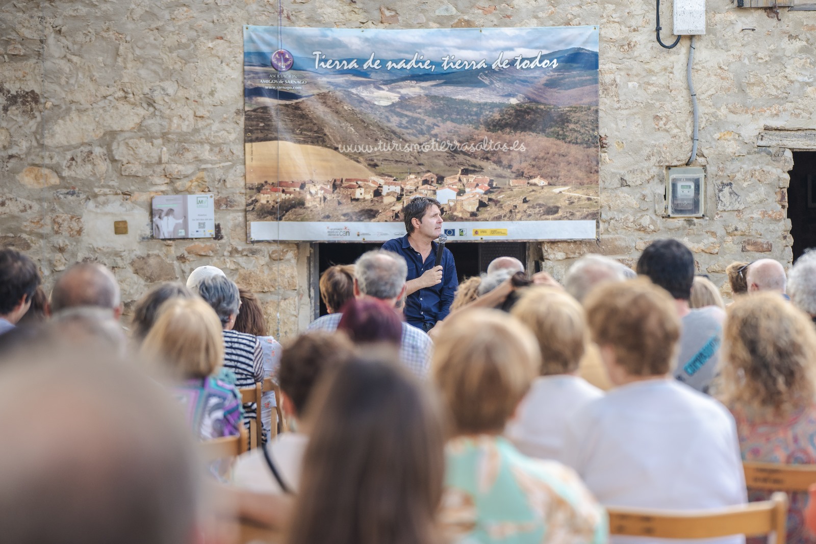 Jasús Cintora presenta su libro en Sarnago 23.08.24